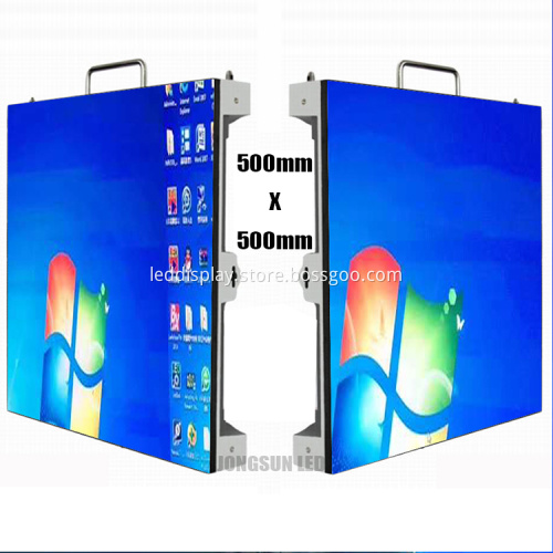 Outdoor HD Rental Full Color LED Display 500x500